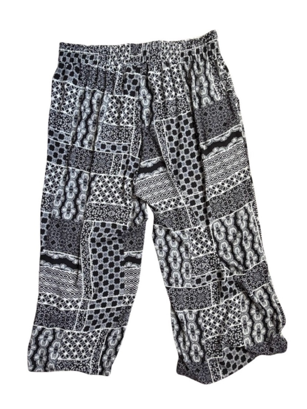 Rose + Olive 2 Piece Black White Printed Set - Picture 2 of 6